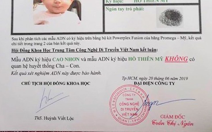 Vụ bé bị bỏ rơi được chủ tịch phường nuôi: Bà nội quyết xin giám định lại