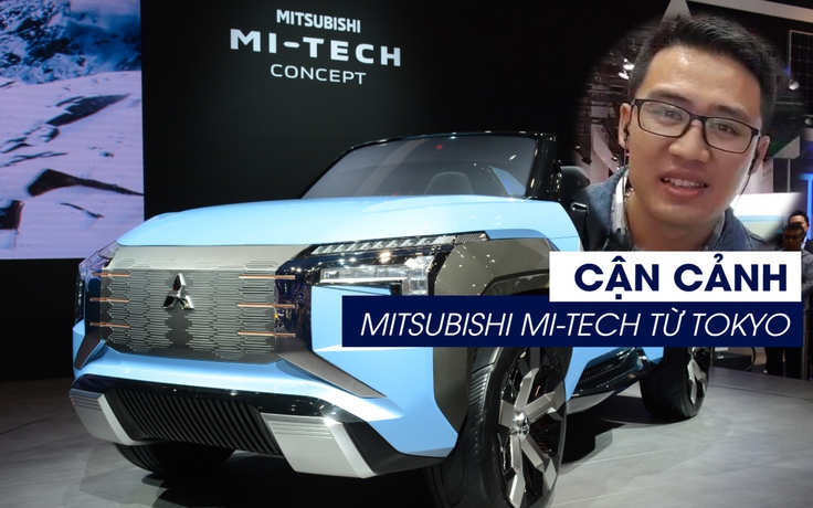 Chiến binh Mitsubishi Mi-Tech khoe 'cơ bắp” tại Tokyo Motor Show 2019