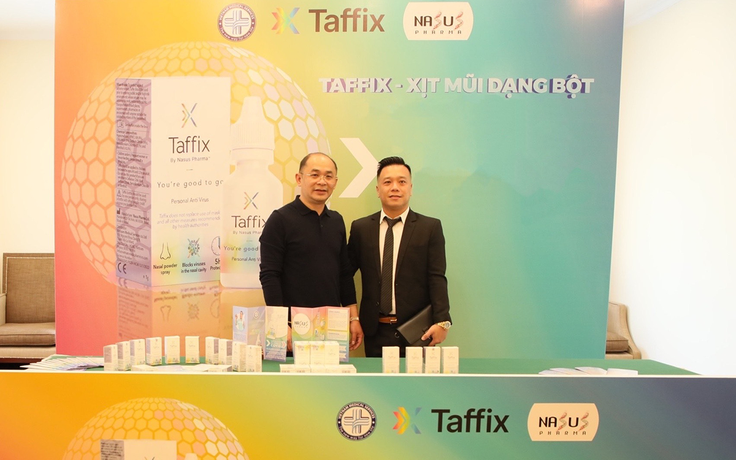 Vietnam Medical Services tổ chức ra mắt sản phẩm xịt mũi dạng bột TAFFIX