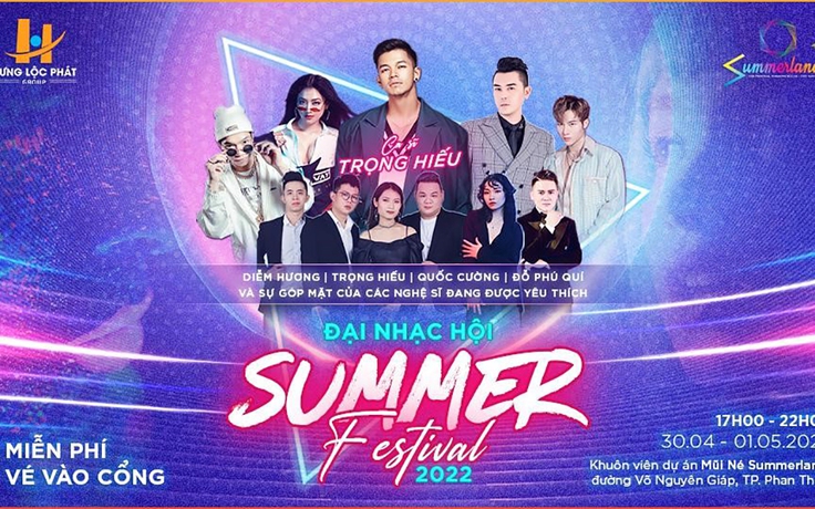 Có gì ở đại nhạc hội Summer Festival 2022?