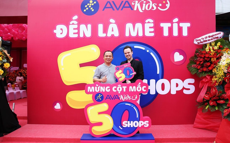 AVAKids ‘khởi động’ với 50 cửa hàng, đặt tham vọng số 1 thị trường