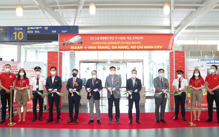 Du lịch, giao thương Hàn Quốc trở lại với 4 đường bay Vietjet mới từ Busan - VN
