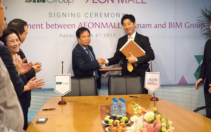 BIM Group ký kết hợp tác với AEON Mall Việt Nam