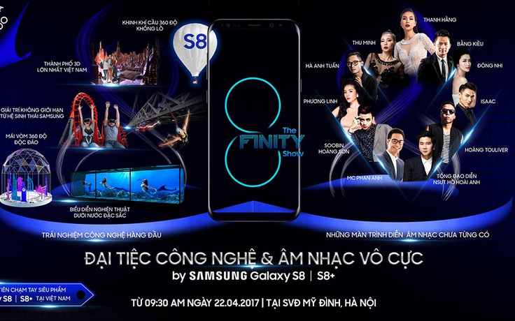 ‘Choáng’ công nghệ, ‘say’ âm nhạc cùng ‘The 8Finity Show’