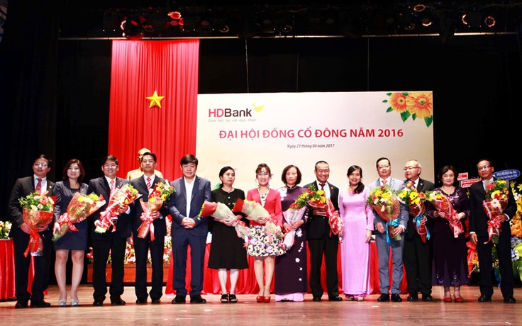 HDBank lãi tăng 46%, chia cổ tức và cổ phiếu thưởng năm 2016 tỷ lệ 9%