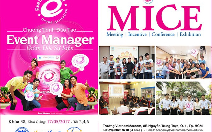 Khóa học Event Manager - Giám đốc Tổ chức Sự kiện - VietnamMarcom