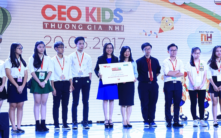 CEO Kids 2017: Tỏa sáng những thương gia tương lai