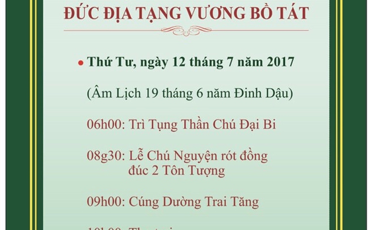 Đúc tượng Phật đồng lớn nhất dịp lễ vía Ngài Quán Thế Âm Bồ Tát