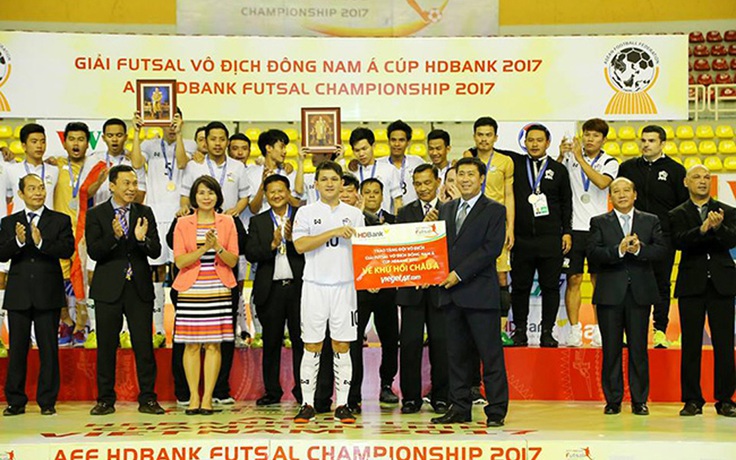 Giải Futsal Đông Nam Á HDBank Cup 2017: Tiếc nuối, nhưng...