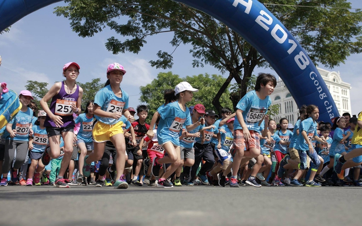 KIDS’ DASH: Ngày hội chạy bộ cho trẻ em năm 2018