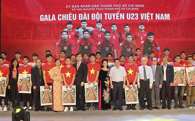 Dấu ấn văn hóa Việt trong buổi đón tiếp U.23 Việt Nam tại TP.HCM