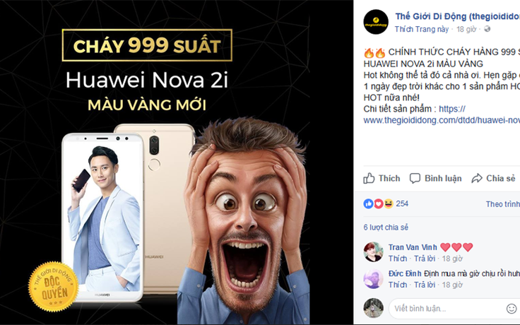 Huawei sẽ tạo nhiều 'cơn sốt' giống Huawei Nova2i?