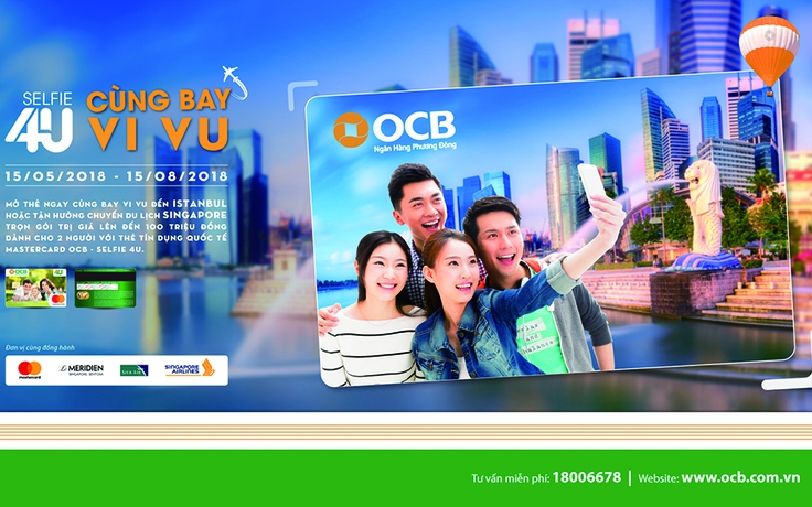 Cơ hội du lịch hè tại nước ngoài dành cho chủ thẻ OCB Master Card
