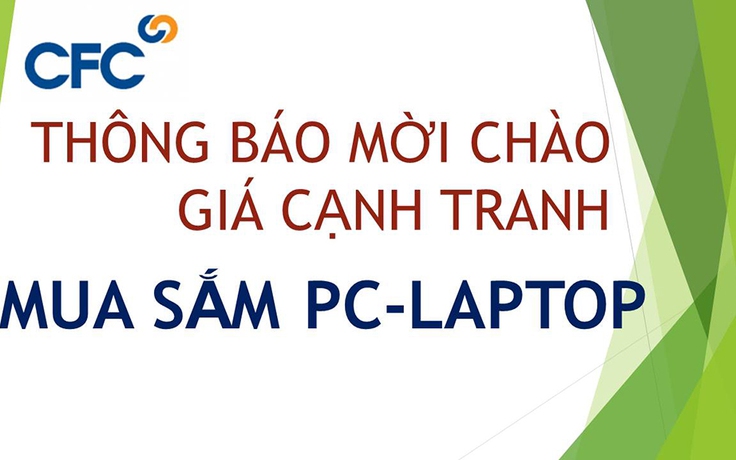 Thông báo mời chào giá cạnh tranh