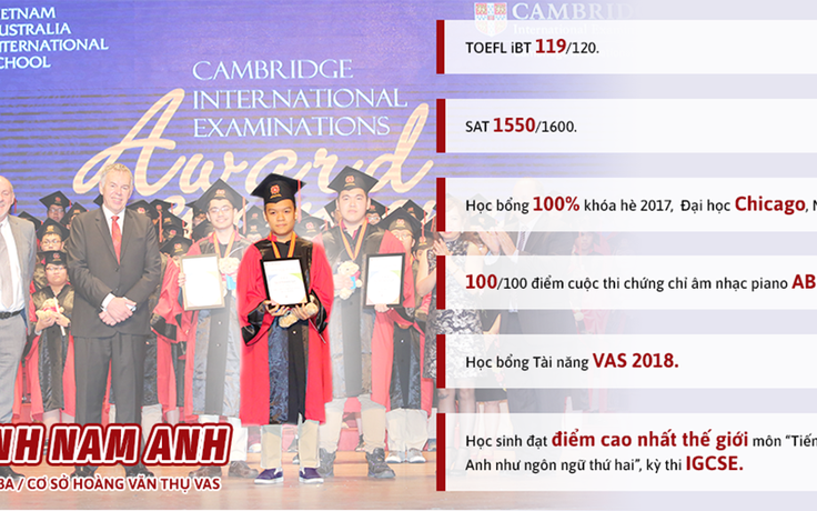 Gặp gỡ học sinh Việt Nam đạt 119/120 điểm TOEFL iBT