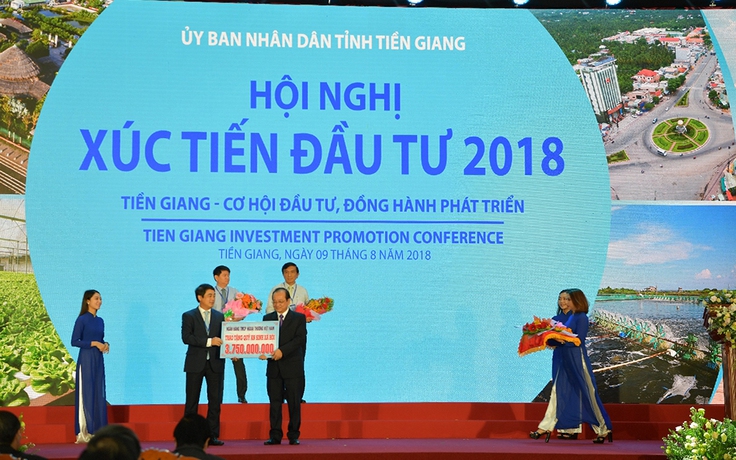 Vietcombank cam kết đồng hành phát triển kinh tế - xã hội tỉnh Tiền Giang