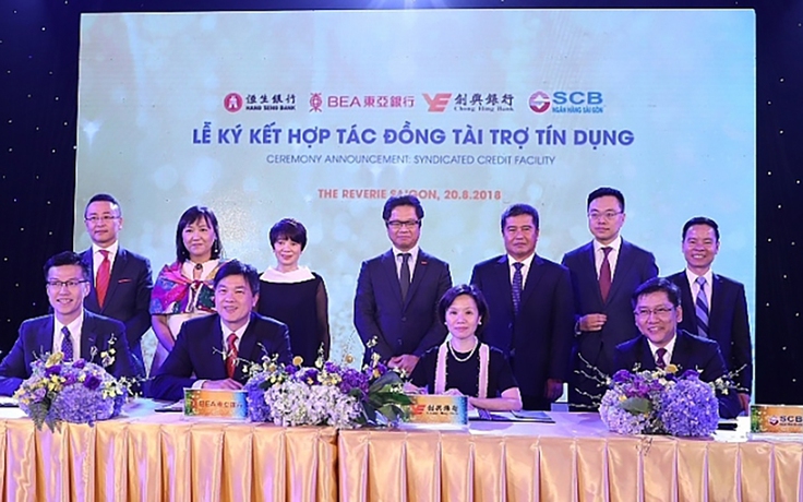 SCB và ba ngân hàng Hồng Kông ký kết hợp tác đồng tài trợ tín dụng