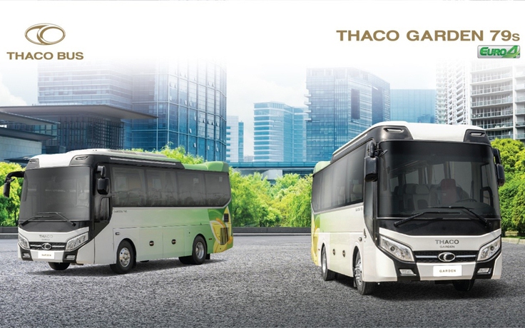 Thaco ra mắt sản phẩm xe bus thế hệ mới Thaco Garden 79s