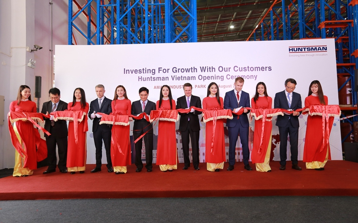 Huntsman chính thức mở nhà máy tại Việt Nam