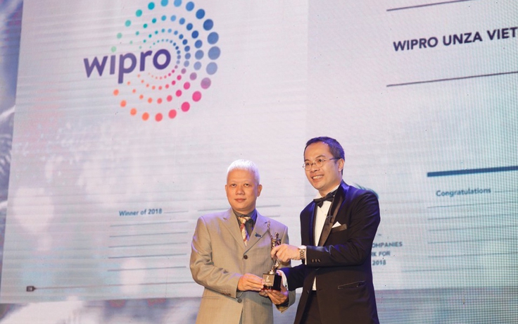 Wipro Unza nhận giải thưởng bình chọn một trong những nơi làm việc tốt nhất châu Á