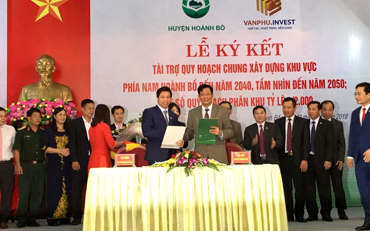 Văn Phú - Invest tài trợ quy hoạch chung xây dựng khu vực phía nam huyện Hoành Bồ
