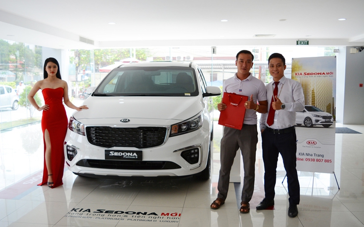 KIA Nha Trang ra mắt dòng xe Kia Sedona Platinum mới