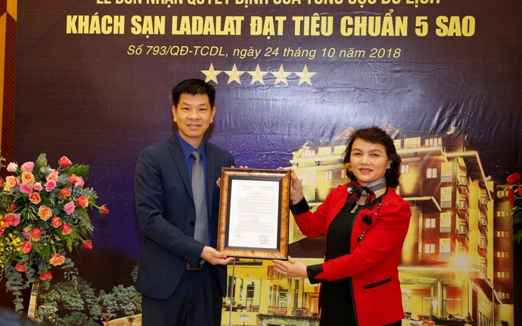 Sự kiện khách sạn Ladalat Đà Lạt đón nhận tiêu chuẩn 5 sao