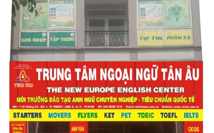 Trung tâm ngoại ngữ Tân Âu khai trương chi nhánh mới