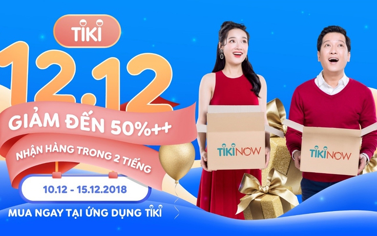 Tiki: Mùa Sale Huyền Thoại 12.12 vừa khép lại, Super Brand Week giảm 40% bắt đầu