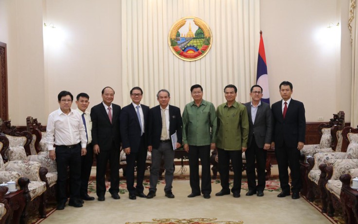 Thủ tướng Lào tiếp Chủ tịch THACO và HAGL