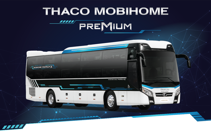 Thaco Mobihome thế hệ mới - xe bus giường nằm hạng thương gia