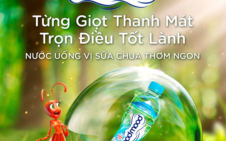 Nước uống có vị Good Mood, chính thức được Suntory tung ra tại thị trường Việt Nam