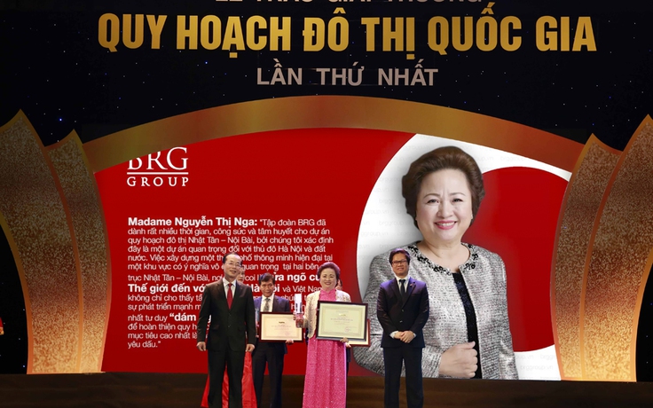 Tập đoàn BRG vinh dự nhận hàng loạt giải thưởng quy hoạch đô thị quốc gia 2018