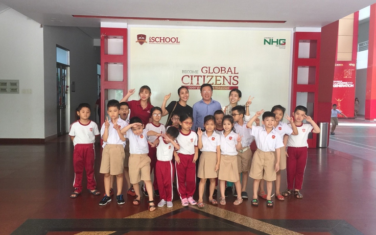 Trường iSchool tặng học bổng toàn phần 12 năm cho con gái diễn viên Mai Phương