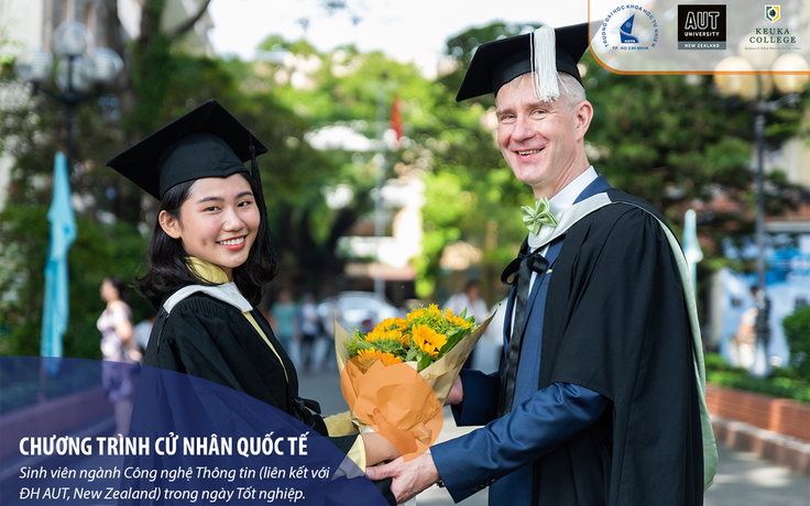 Xét tuyển chương trình Cử nhân quốc tế học hoàn toàn tại Việt Nam