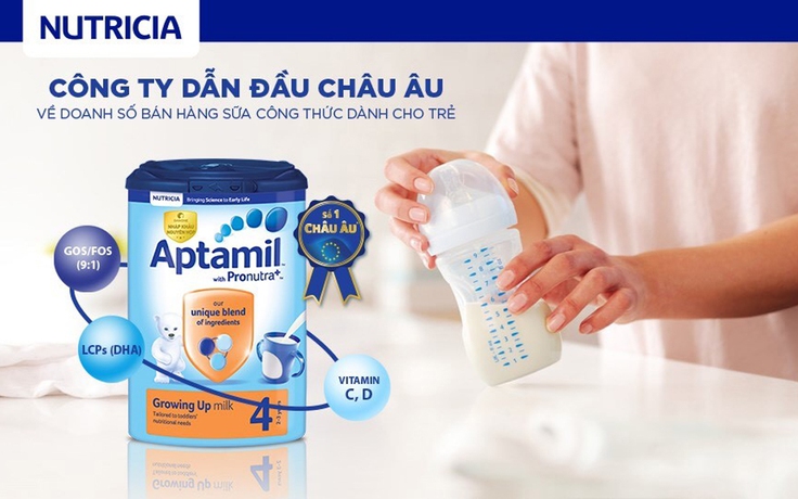 Aptamil chính thức gia nhập thị trường sữa Việt Nam