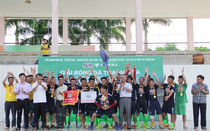 Câu chuyện về đội bóng huyện vô địch Huda Cup 2019