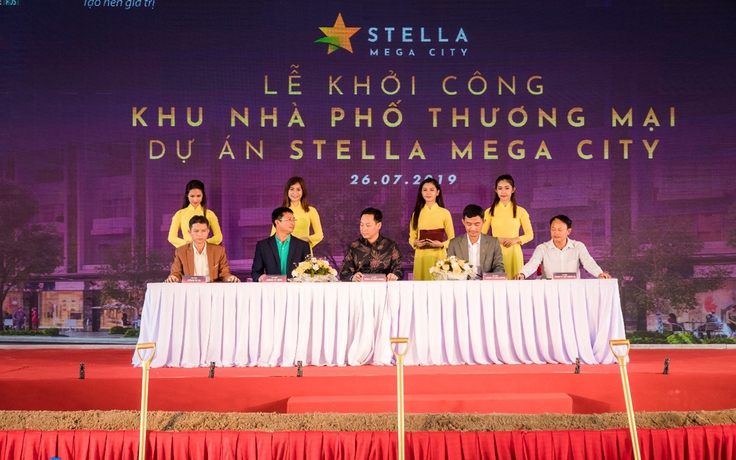 Kita Invest chính thức khởi công khu nhà phố thương mại dự án Stella Mega City