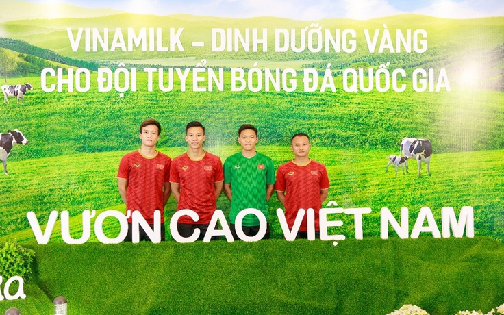 Vinamilk - ‘Dinh dưỡng vàng’ cho ĐT quốc gia tại Vòng loại bóng đá thế giới 2022