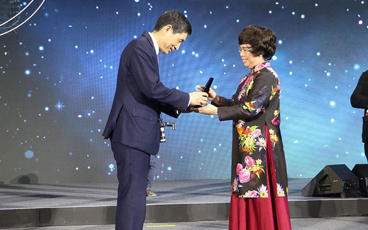 Bà Thái Hương nhận giải thưởng 'Nữ doanh nhân quyền lực ASEAN'