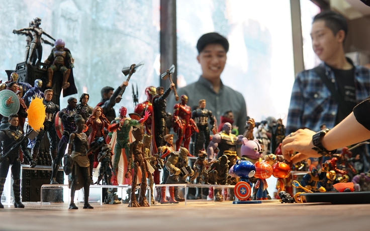 Nhóm bạn trẻ Hà Nội với thú chơi mô hình Marvel