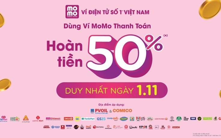 Cơ hội ‘săn lời’ trong ngày hội siêu hoàn tiền 50% của ví MoMo