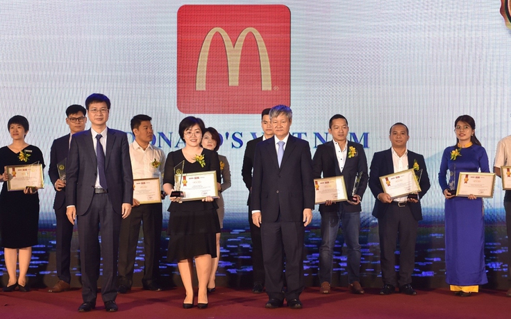 McDonald’s liên tục 2 năm lọt Top 100 Sản phẩm - Dịch vụ Tin & Dùng
