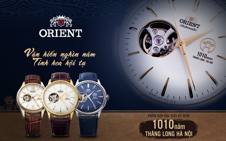 Orient 1010 - chiếc đồng hồ mang cả tình yêu với Hà Nội