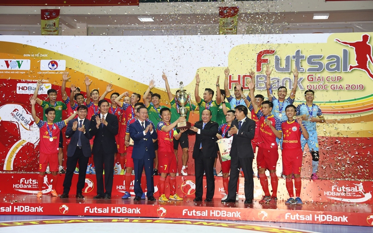 Sanvinest Sanatech Khánh Hòa lên ngôi vô địch Giải Futsal HDBank Cúp Quốc gia 2019