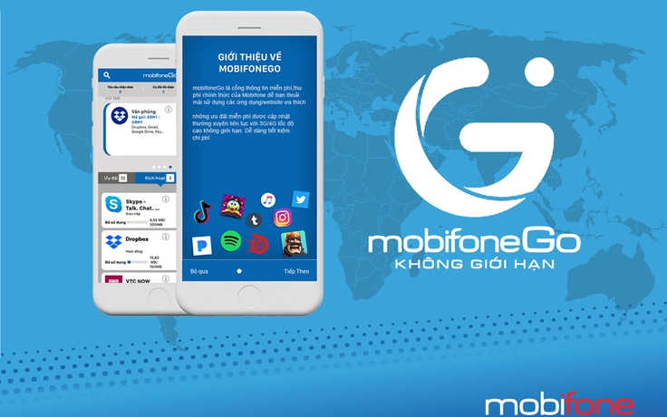 Miễn phí data truy cập nhiều ứng dụng cùng MobiFoneGo