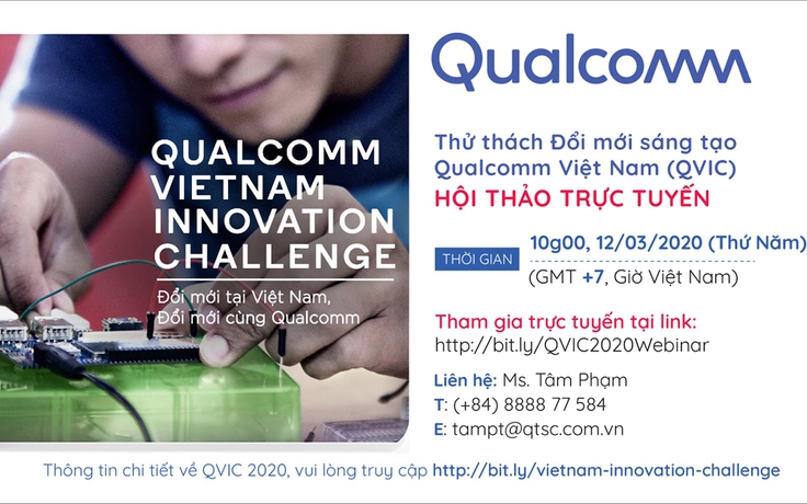 Hiện thực hóa công nghệ tương lai qua cuộc thi 'Qualcomn Vietnam Innovation Challenge'