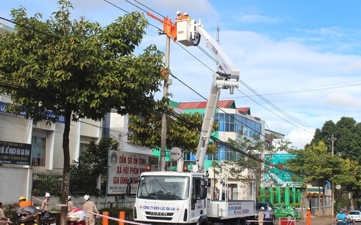 Gia Lai thành lập đội sửa chữa nóng lưới điện thứ 2