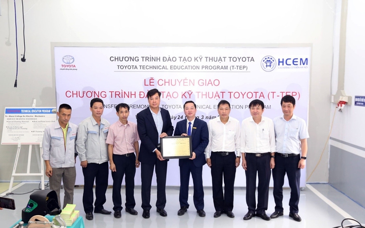 Toyota Việt Nam hỗ trợ nâng cao chất lượng tay nghề từ giảng đường