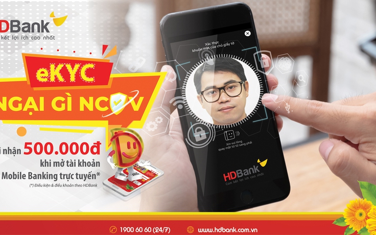 Giao dịch online, nhận nhiều ưu đãi từ HDBank